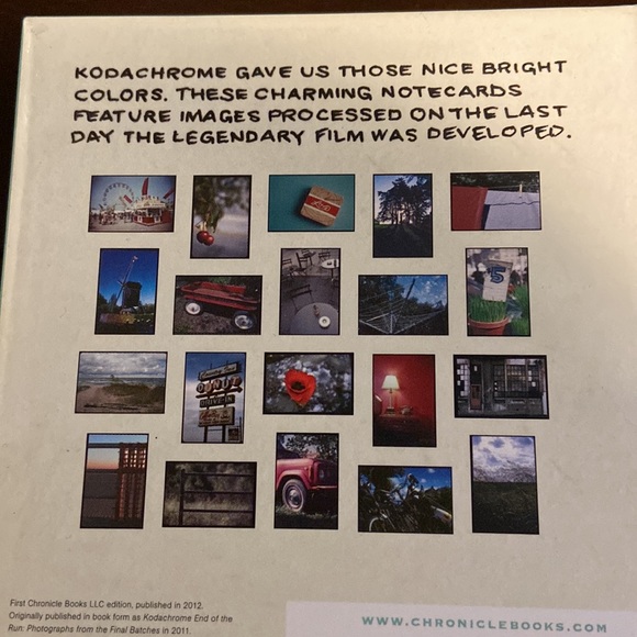 Kodachrome Notes Cards - 20 cards and envelopes - Picture 2 of 2